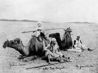Vader Paolo Rosignoli in Afrika, c.1885